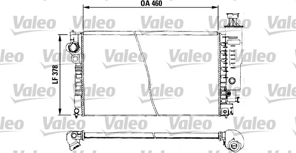 Radiator, engine cooling (730572)