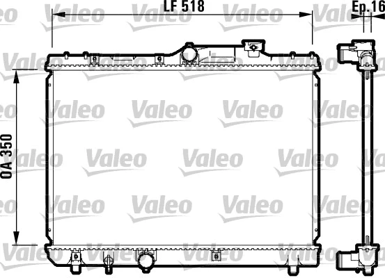 Radiator, engine cooling (732614)