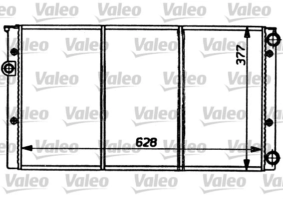 Radiator, engine cooling (731032)