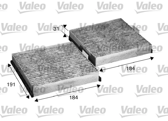 Filter, cabin air (715568)