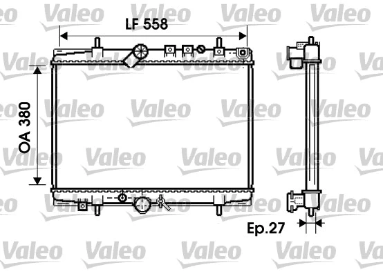 Radiator, engine cooling (734282)