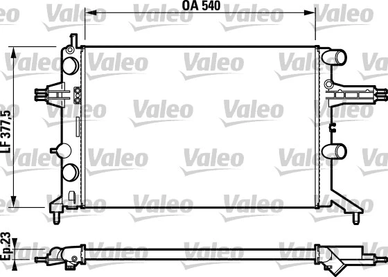 Radiator, engine cooling (732723)
