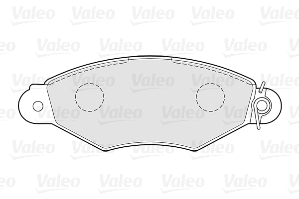 Brake Pad Set, disc brake (301726)
