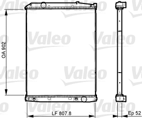 Core, radiator (733514)