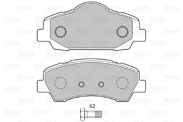 Brake Pad Set, disc brake (601371)