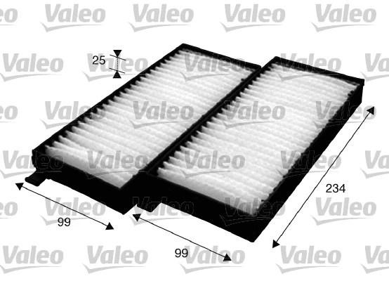 Filter, cabin air (715624)