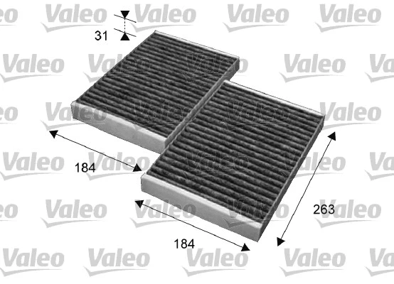 Filter, cabin air (715643)