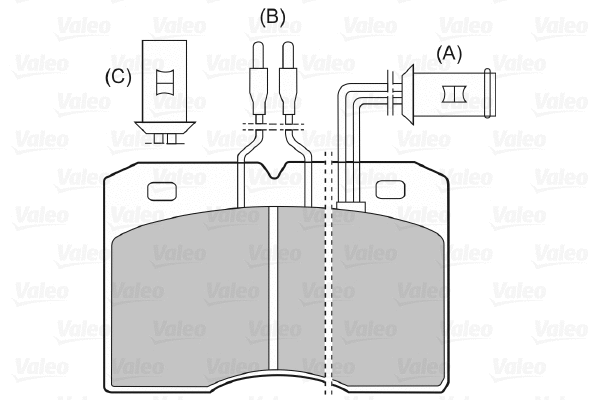 Brake Pad Set, disc brake (598596)