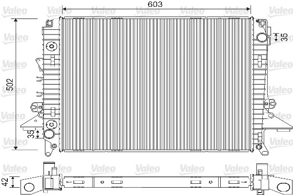 Radiator, engine cooling (733286)