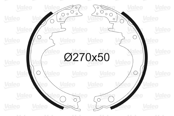 Brake Shoe Set (562605)