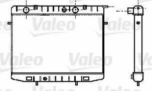 Radiator, engine cooling (734500)