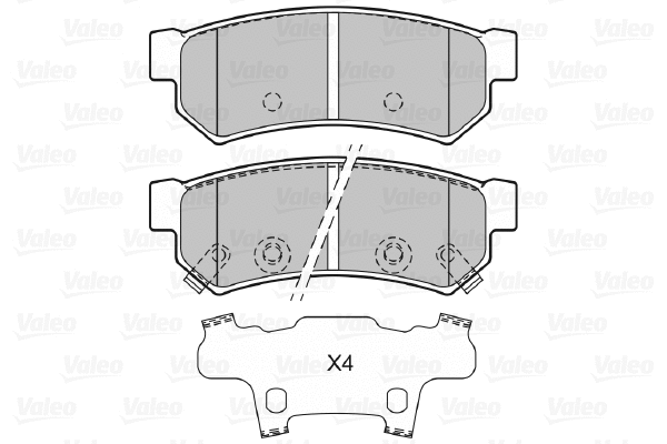 Brake Pad Set, disc brake (601477)