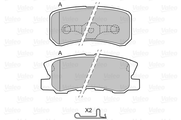 Brake Pad Set, disc brake (601321)