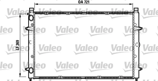 Radiator, engine cooling (732397)