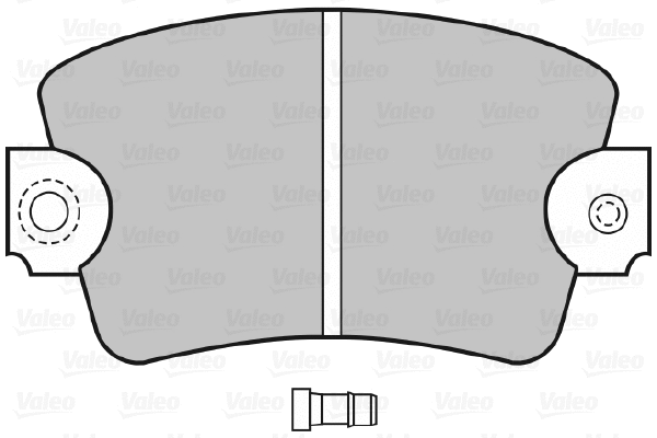 Brake Pad Set, disc brake (598366)