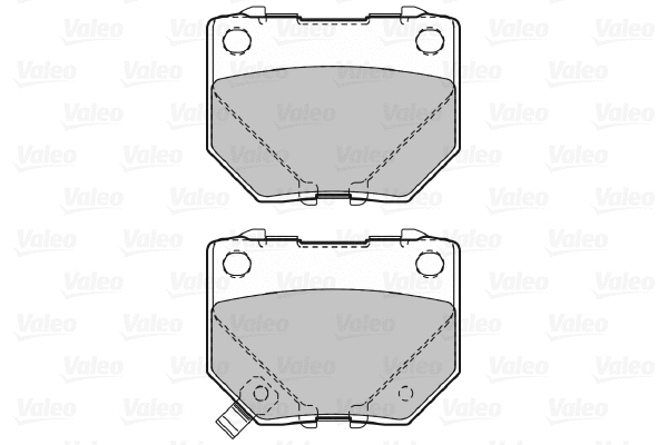 Brake Pad Set, disc brake (598916)