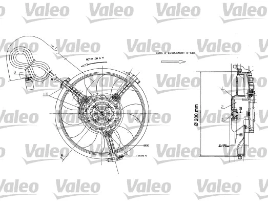 Fan, engine cooling (698422)