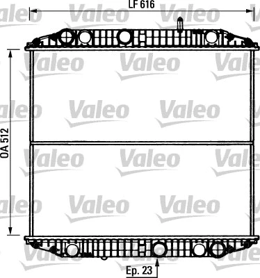 Radiator, engine cooling (730894)