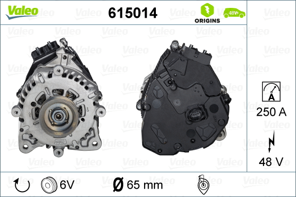 Alternator, starter