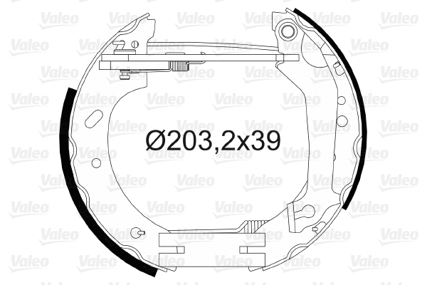 Brake Shoe Set (554858)