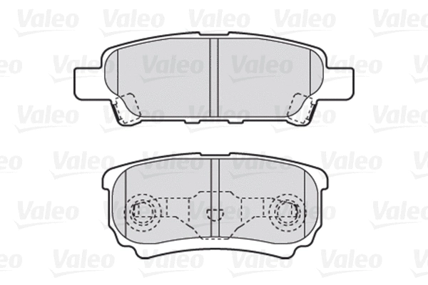 Brake Pad Set, disc brake (301852)