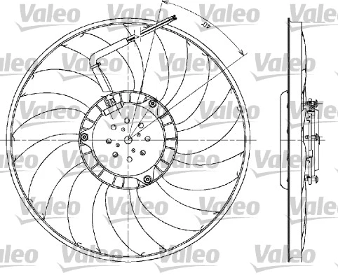 Fan, engine cooling (698610)