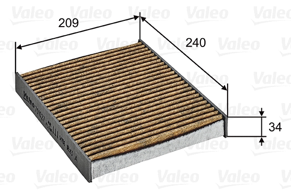 Filter, cabin air (701027)