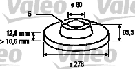 Brake Disc (186180)