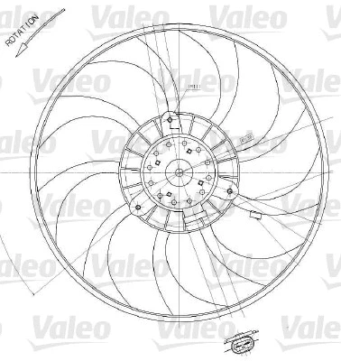 Fan, engine cooling (698412)