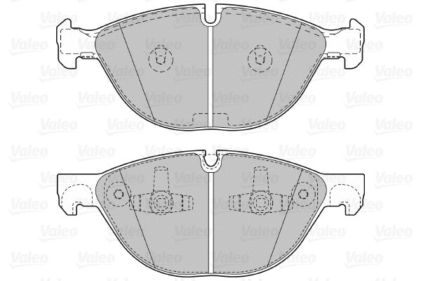 Brake Pad Set, disc brake (601128)