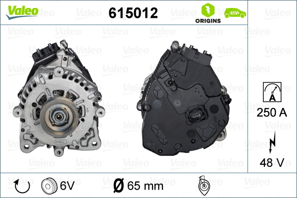 Alternator, starter