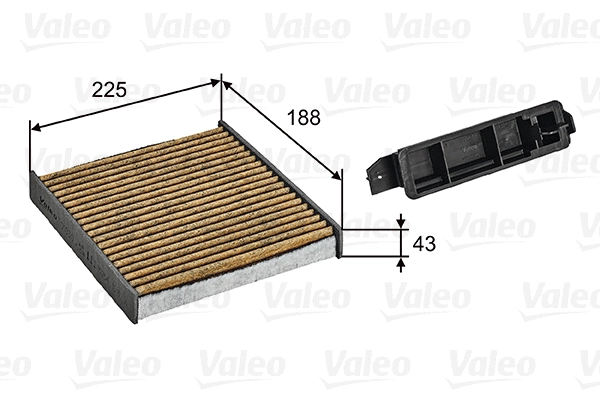 Filter, cabin air (701030)