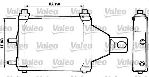 Oil Cooler, engine oil (816751)