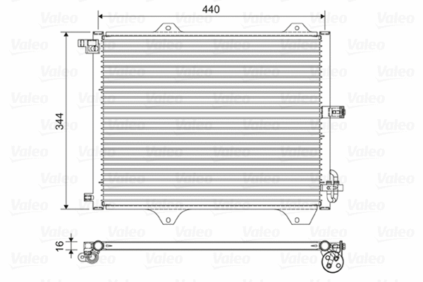 Condenser, air conditioning (822588)