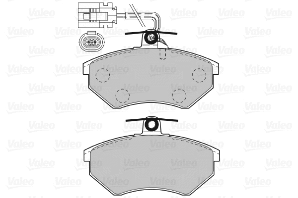 Brake Pad Set, disc brake (598982)