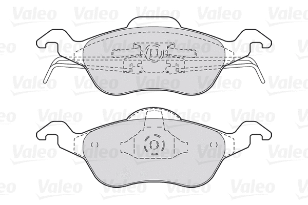 Brake Pad Set, disc brake (301317)