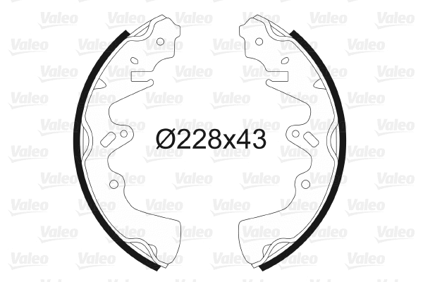 Brake Shoe Set (562686)
