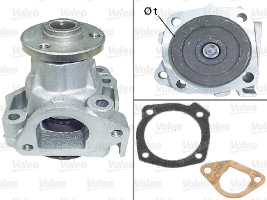 Water Pump, engine cooling (506115)
