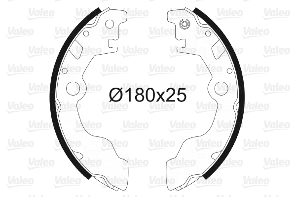 Brake Shoe Set (562721)