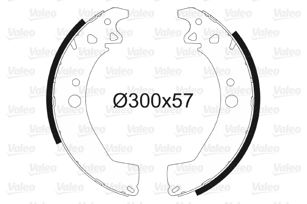 Brake Shoe Set (562106)