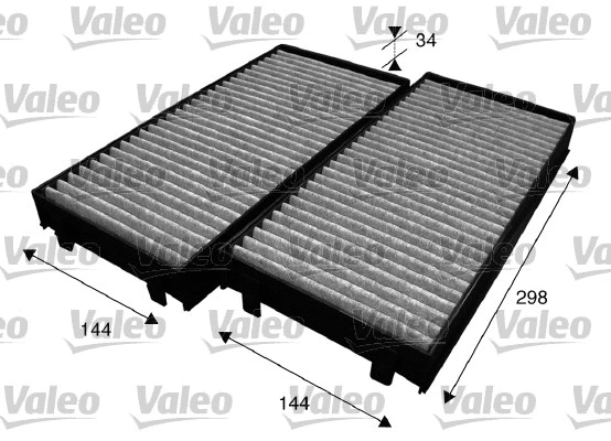 Filter, cabin air (715584)