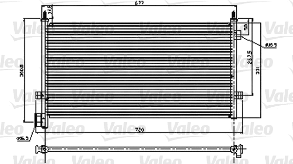 Condenser, air conditioning (818119)