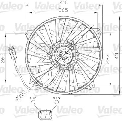 Fan, engine cooling (696139)