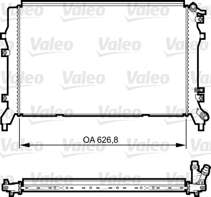 Radiator, engine cooling (735375)