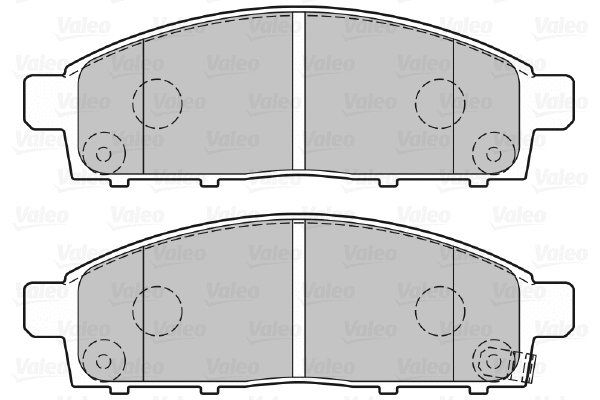Brake Pad Set, disc brake (301893)