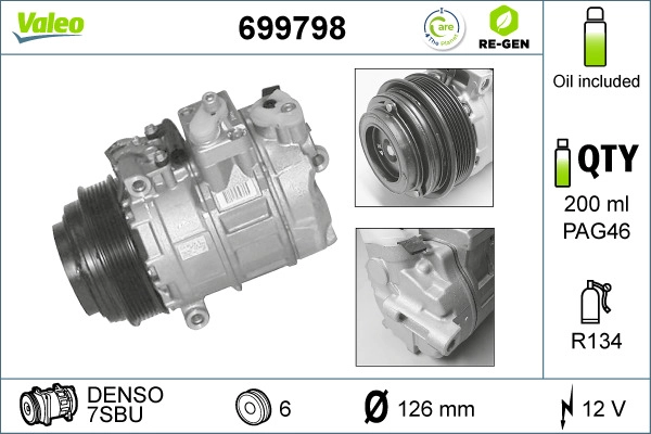 Compressor, air conditioning (699798)