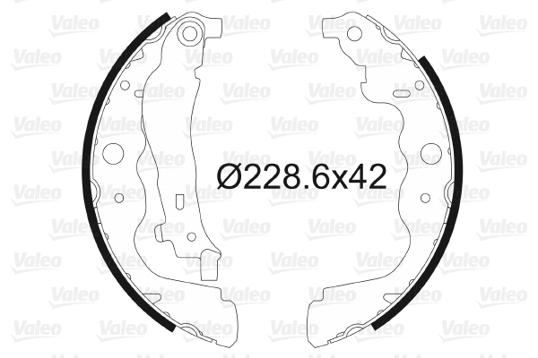 Brake Shoe Set (564104)