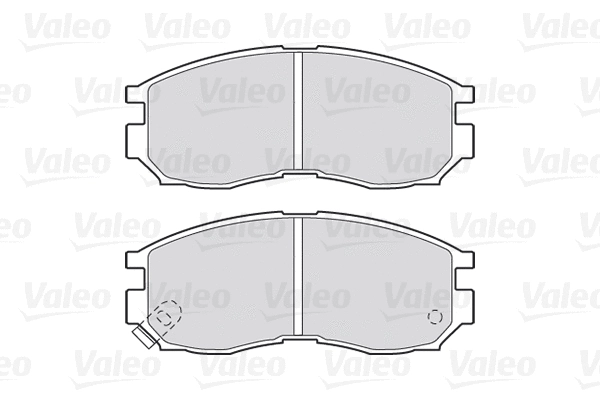 Brake Pad Set, disc brake (301625)