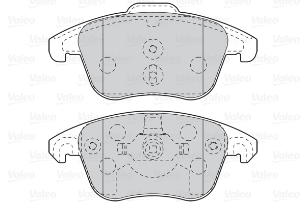 Brake Pad Set, disc brake (302099)