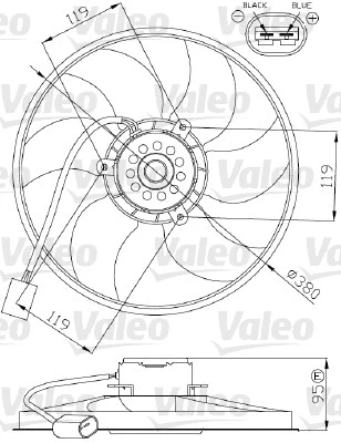 Fan, engine cooling (696287)